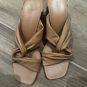 Everlane Tan Women's Mules Blush Sandals IN BOX Size 10